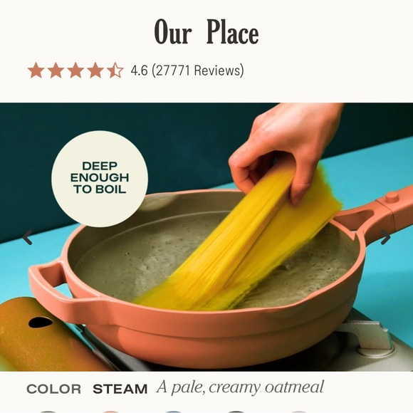 Our Place Always Pan & x2 Spruce Steamers - Picture 8 of 16